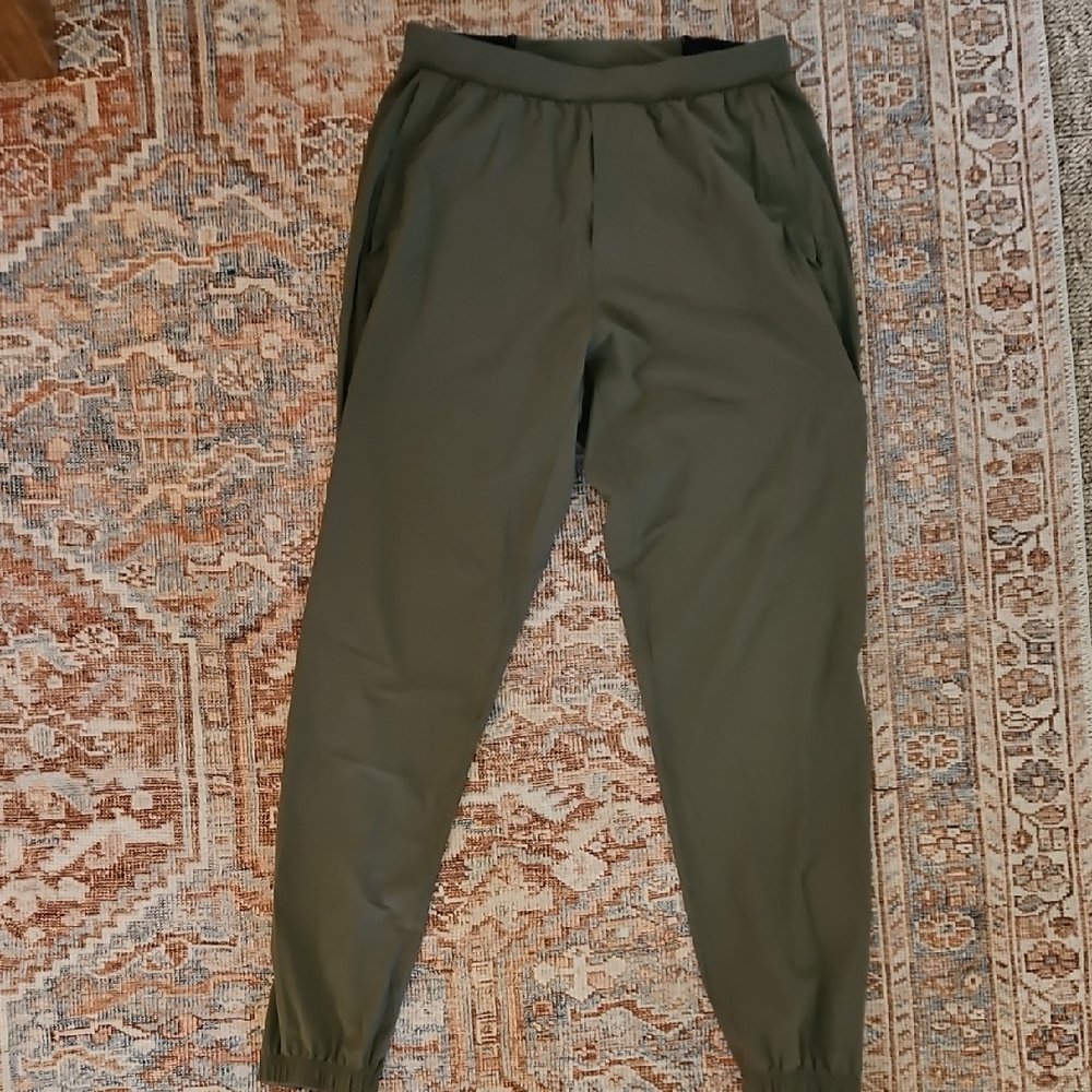 Lululemon Men's Olive Green Surge Joggers